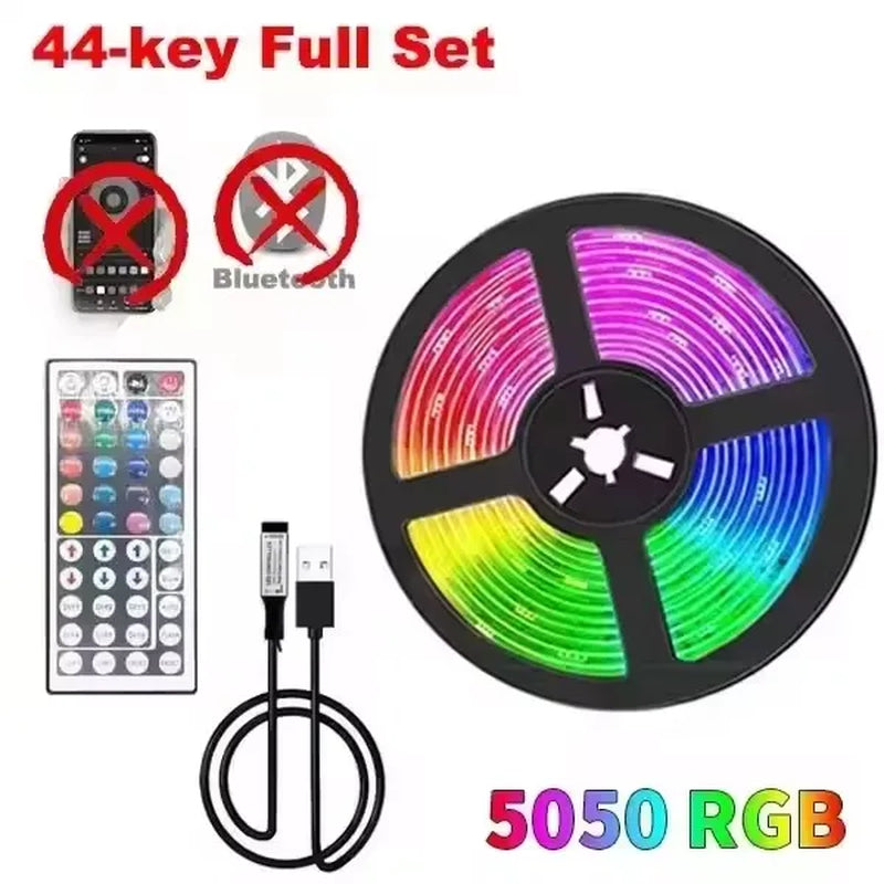 Led Tape 1-30M Usb Led Strip Light 5V Led Band with Wifi Bluetooth Remote Control Adhesive Ice String Led Fairy Lights Ribbon